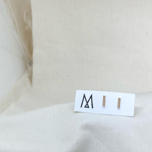 Mini Bar Stud | 14K Gold Fill