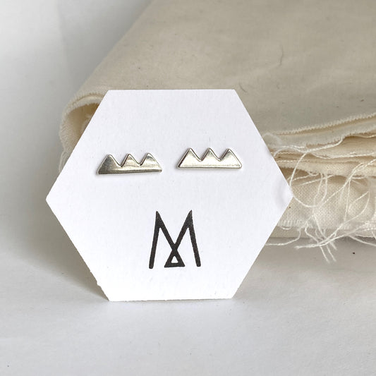 Mountain Stud | Silver