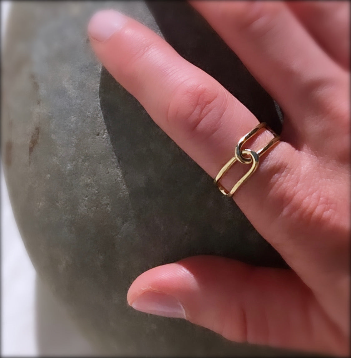 The Chain Ring | Brass