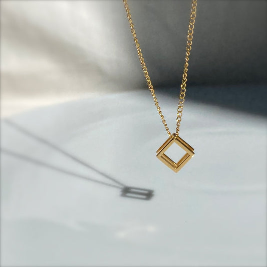 Arca Necklace | 14K Gold Dipped