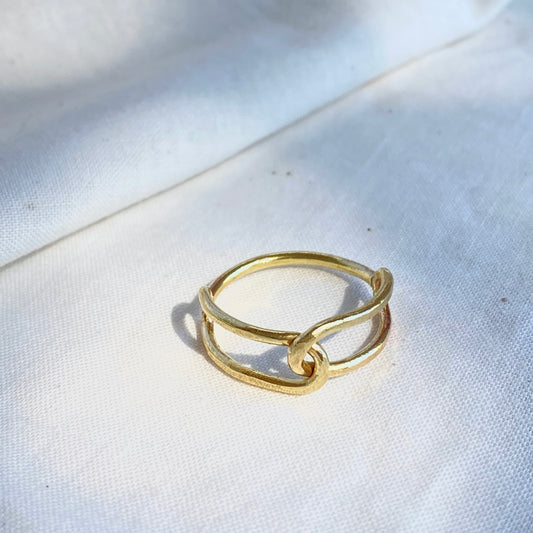 The Chain Ring | Brass
