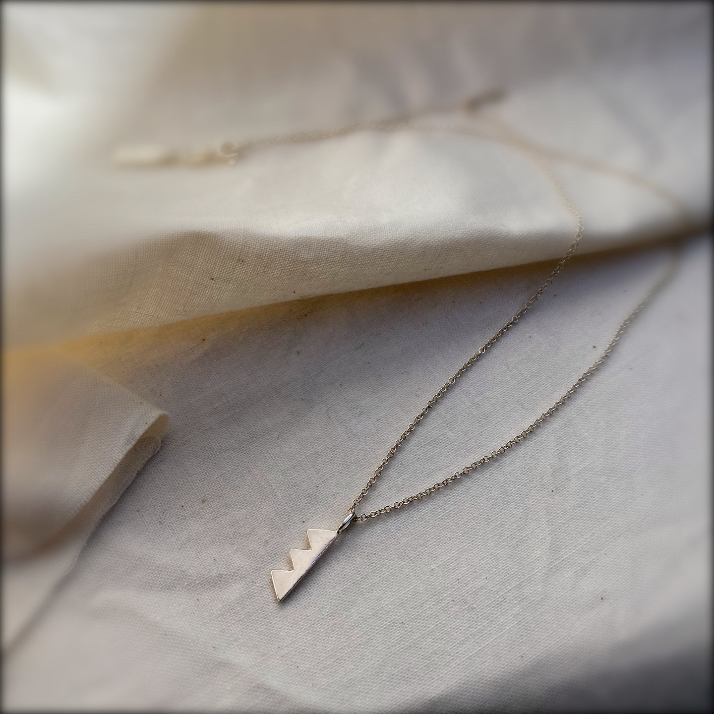 Landslide Necklace | Silver