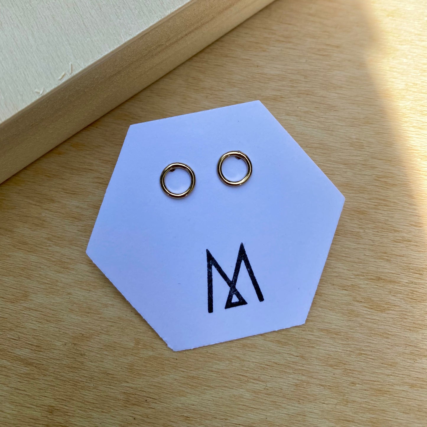 Circle Stud | 14K Gold Fill