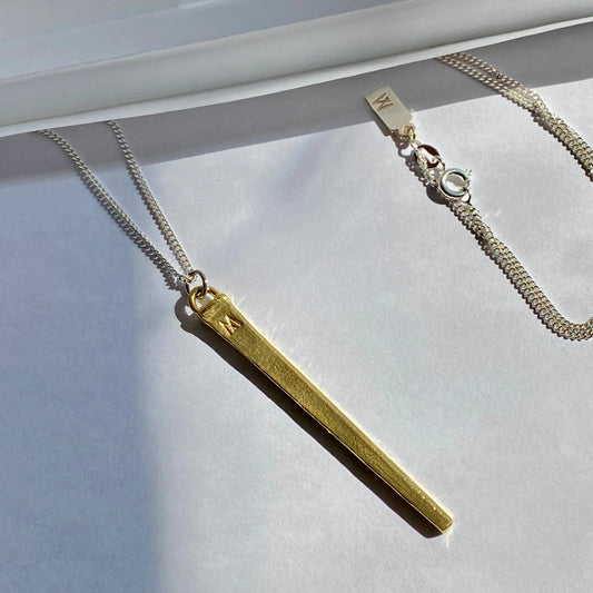 Dartmouth Nail Pendant | Brass