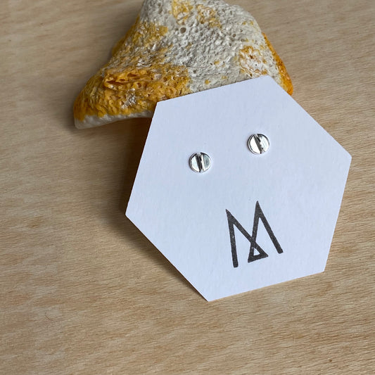 Cat’s Eye Stud | Silver