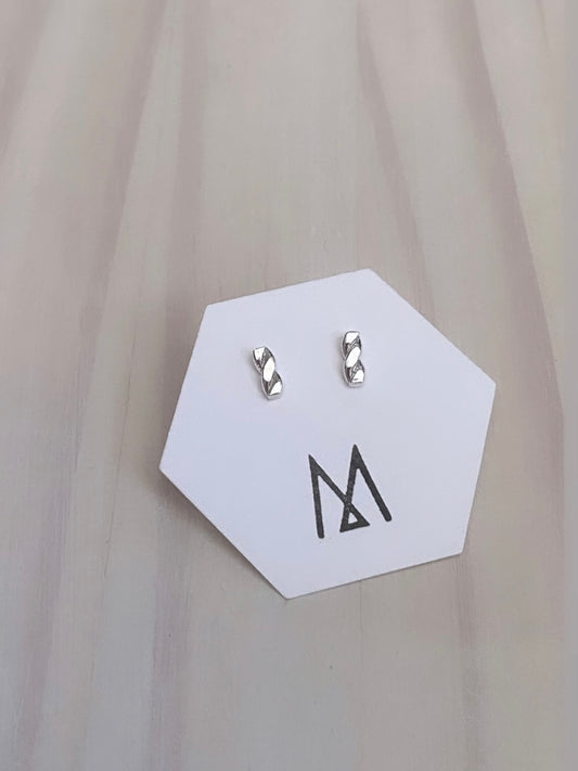 Viva La Revolución Stud | Silver