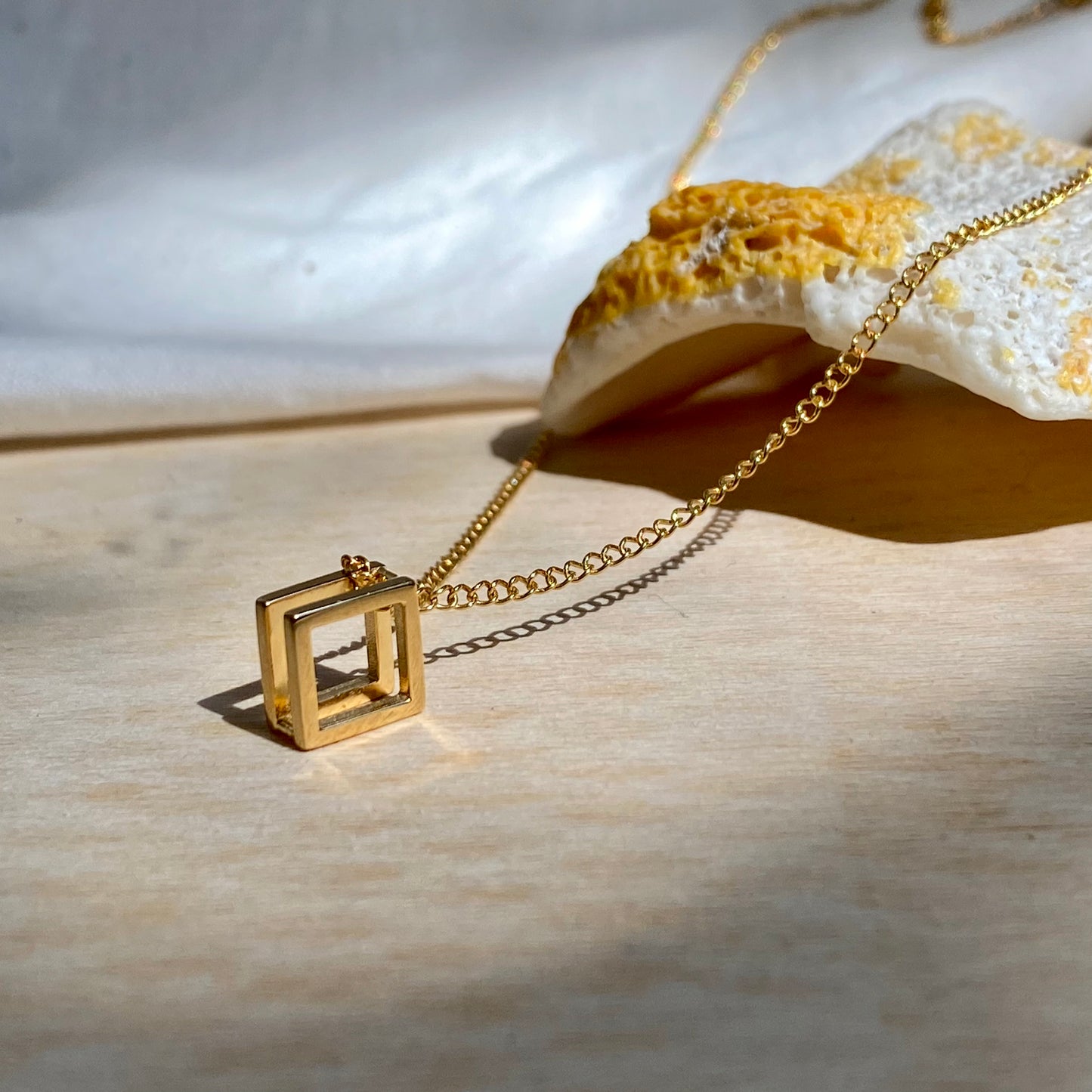 Arca Necklace | 14K Gold Dipped