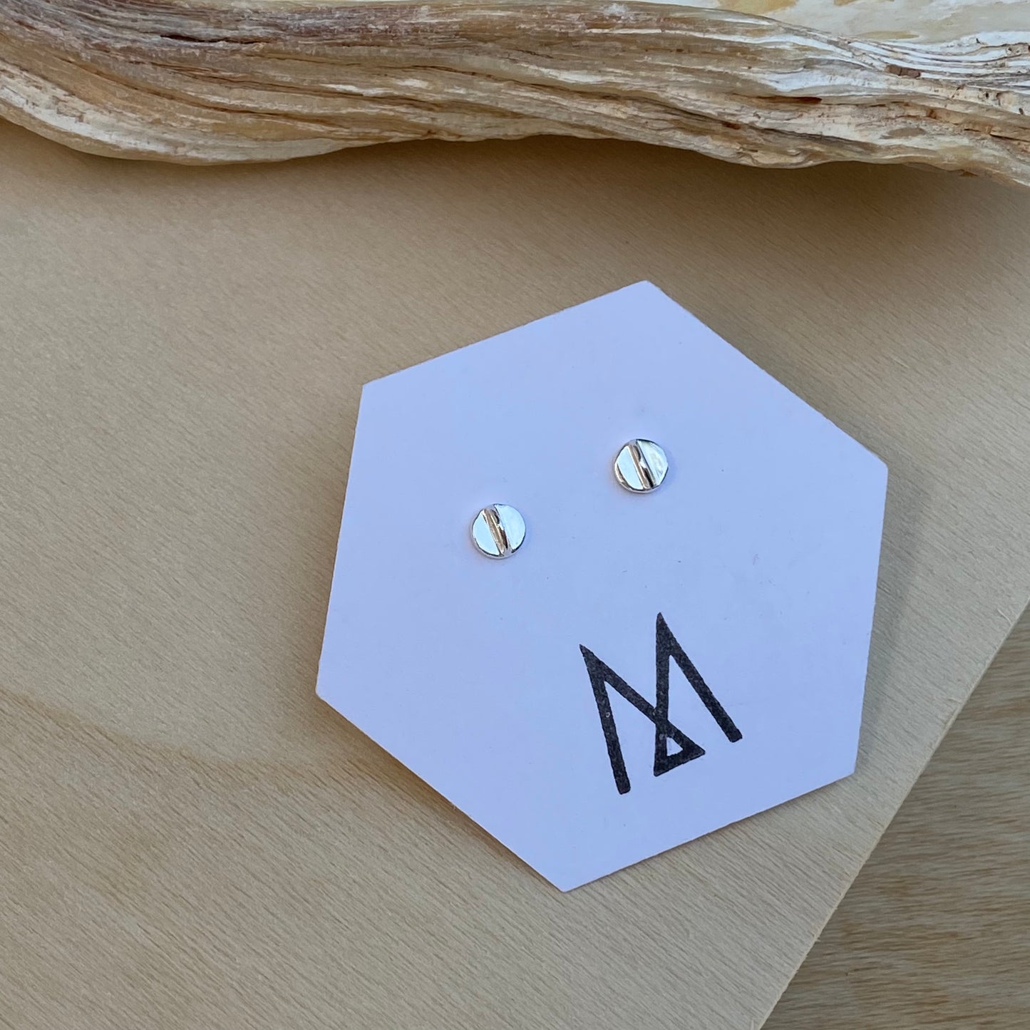 Cat’s Eye Stud | Silver