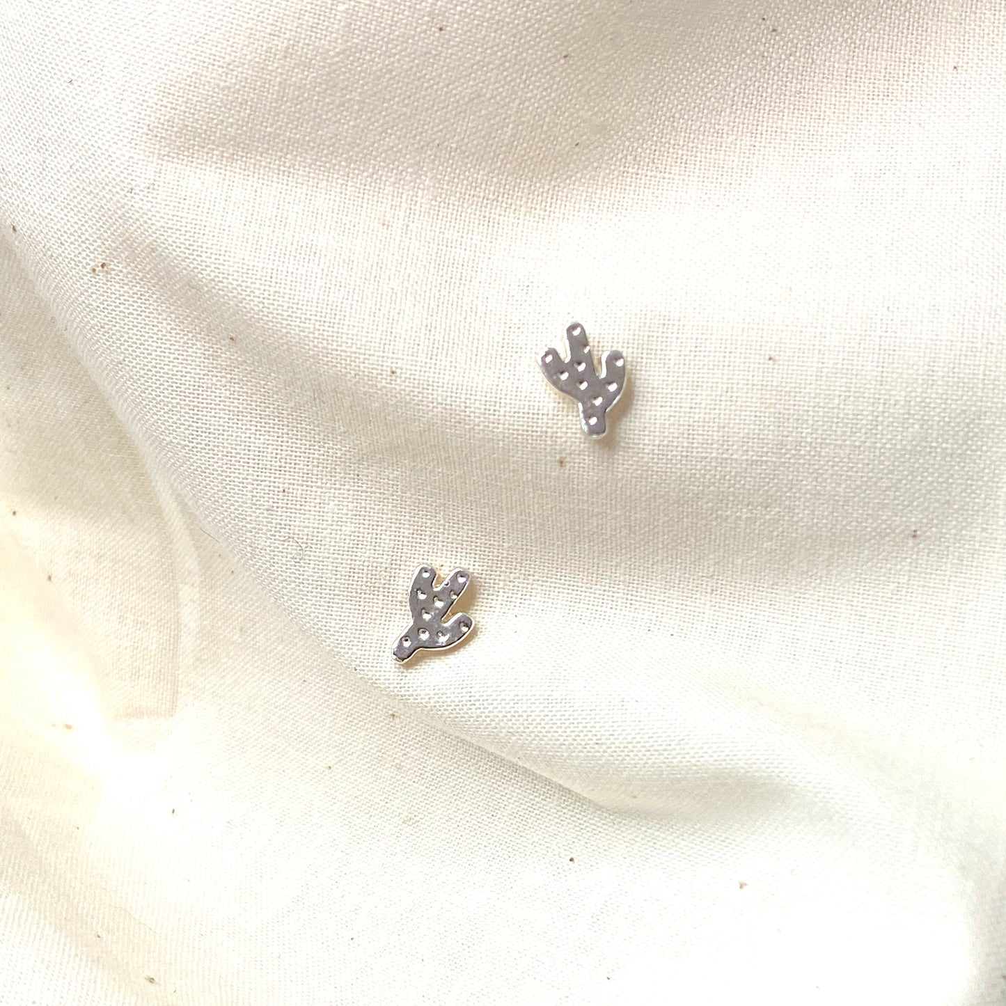 Cactus Stud | Silver