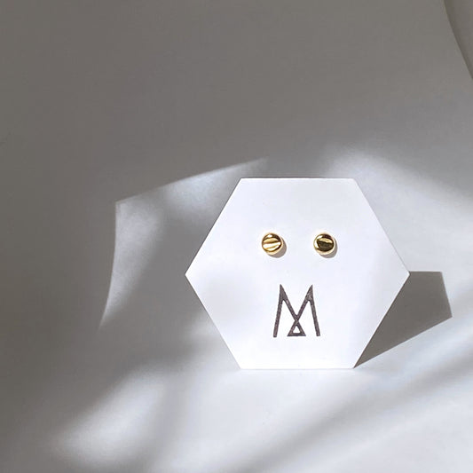 Bean Stud | Brass